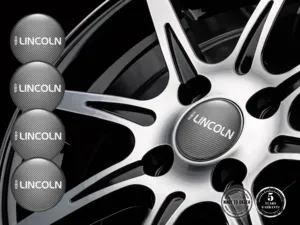 Lincoln Hub Cap Sticker Design Stylish Dome Labels